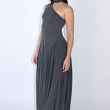 SCG MADE |Leia Cupro-blended Maxi Dress