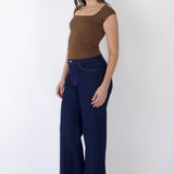 SCG MADE | Basic Cap Sleeve Square Neck Cotton Baby Tee