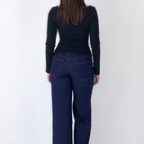 SCG MADE | Margaux Long Sleeve Square Neck Top