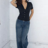 SCG MADE |Serene Lace-Back Ruched Blouse