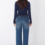 SCG MADE | Margaux Long Sleeve Square Neck Top