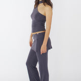 SCG MADE |Sonia Cupro-blended One-Shoulder Top