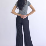 SCG MADE | Evelyn Low-rise Tencel Jeans in Black