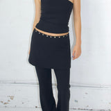 SCG MADE |Sonia Cupro-blended One-Shoulder Top