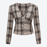 SCG MADE | Vivien Button Front Blouse