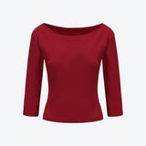 SCG MADE | Clara 90s Basic 3/4 Sleeve Top