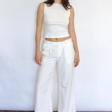 SCG MADE | Irene Mid-rise Wide Leg Trousers