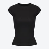 SCG MADE | 90s Basic Cap Sleeve Cotton Baby Tee