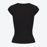 SCG MADE | 90s Basic Cap Sleeve Cotton Baby Tee