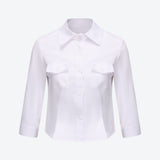 SCG MADE | Madison button up linen fitted shirt