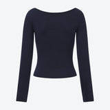 SCG MADE | Margaux Long Sleeve Square Neck Top