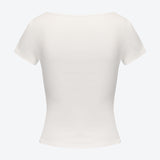 SCG MADE | Elise Boatneck Short Sleeves Top