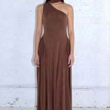 SCG MADE |Leia Cupro-blended Maxi Dress