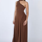 SCG MADE |Leia Cupro-blended Maxi Dress