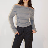 SCG MADE | Nia Off Shoulder Backless Cotton Top