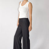 SCG MADE | Evelyn Low-rise Tencel Jeans in Black (Petite)