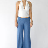 SCG MADE | Evelyn Low-rise Tencel Jeans in Light blue