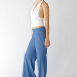 SCG MADE | Evelyn Low-rise Tencel Jeans in Light blue