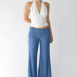 SCG MADE | Evelyn Low-rise Tencel Jeans in Light blue