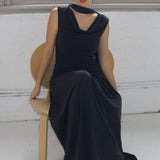 SCG MADE |Isla Cupro-blended Maxi Dress