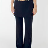 SCG MADE | Sonia Low-rise Layered Skirt Pants