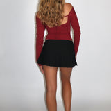 SCG MADE | Nia Off Shoulder Backless Cotton Top