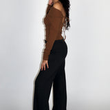 SCG MADE | Nia off shoulder backless top
