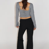SCG MADE | Valeria backless boatneck top