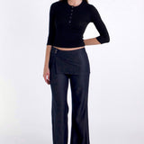SCG MADE| Jamie 3/4 sleeves henley top