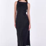 SCG MADE |Caroline Cupro-blended Maxi Dress