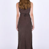 SCG MADE |Caroline Cupro-blended Maxi Dress