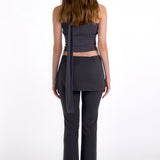 SCG MADE | Sonia Low-rise Layered Skirt Pants