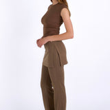 SCG MADE | Sonia Low-rise Layered Skirt Pants