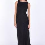 SCG MADE |Caroline Cupro-blended Maxi Dress