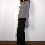 Anna asymmetrical off shoulder long sleeve top