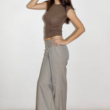 SCG MADE | Evelyn Low-rise Striped Trousers