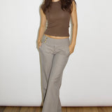 SCG MADE | Evelyn Low-rise Striped Trousers