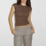 SCG MADE | 90s Basic Cap Sleeve Cotton Baby Tee
