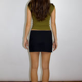 SCG MADE | 90s Basic Cap Sleeve Cotton Baby Tee