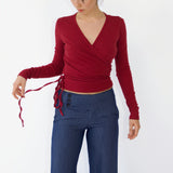 SCG MADE | Noémie 90s Wrap Top