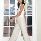 SCG MADE | Gabriela Wide Leg Linen-blended Pants