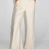 SCG MADE | Gabriela Wide Leg Linen-blended Pants