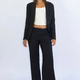 Sloane tailored wool blend blazer with modern classic menswear fit handmade by SCG MADE