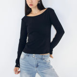 SCG MADE | Clara 90s Basic Full Sleeve Top