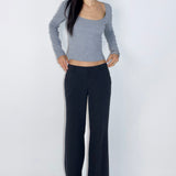 SCG MADE | Margaux Long Sleeve Square Neck Top
