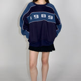 SCG MADE | '1989' 海洋风格超大套头衫