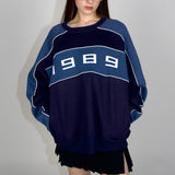 SCG MADE | '1989' 海洋风格超大套头衫
