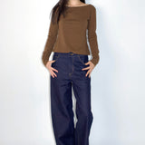 SCG MADE | Clara 90s Basic Full Sleeve Top