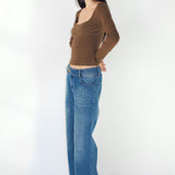 SCG MADE | Margaux Long Sleeve Square Neck Top