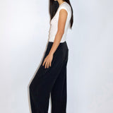 SCG MADE |Everyday Favourite Mid-rise Striped Trousers